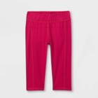 Toddler Girls' Capri Activewear Leggings - Cat & Jack Pink