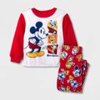 Toddler Boys' 2pc Mickey Mouse & Friends Fleece Pajama