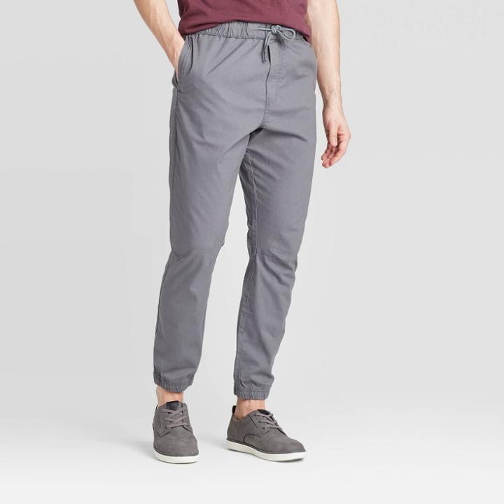 Men's Jogger Pants - Goodfellow & Co Gray S, Men's,