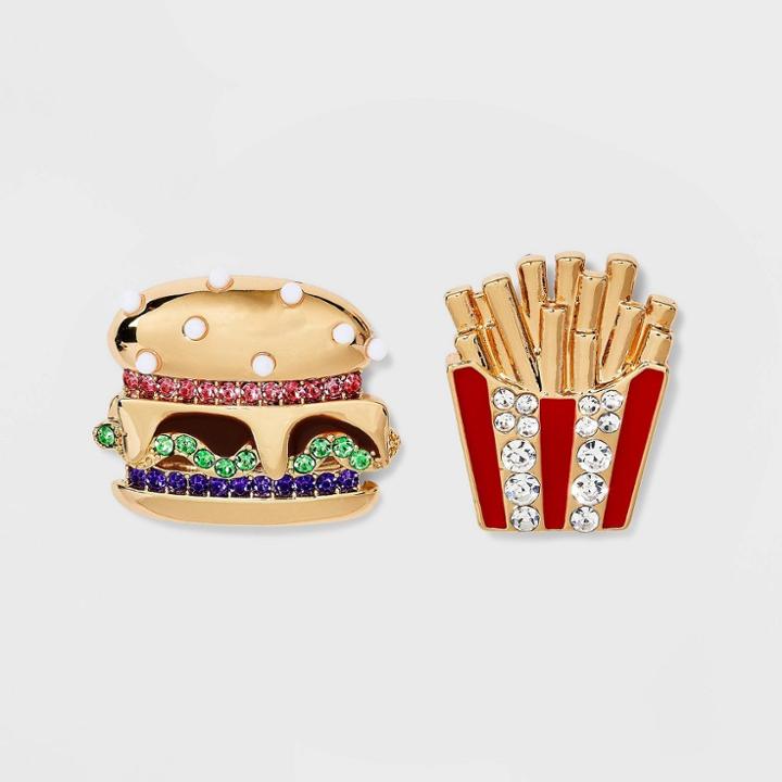Sugarfix By Baublebar 'make It A Meal' Statement Earrings, One Color