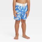 Toddler Boys' Surfboard Swim Shorts - Cat & Jack Blue
