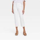 Women's High-rise Bootcut Jeans - Universal Thread White