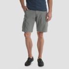 Wrangler Men's Big & Tall 10 Ripstop Cargo Shorts - Gray
