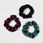 Velvet Fabric Solid Twisters - Wild Fable Black