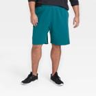 Men's Big & Tall French Terry Shorts - All In Motion Blue