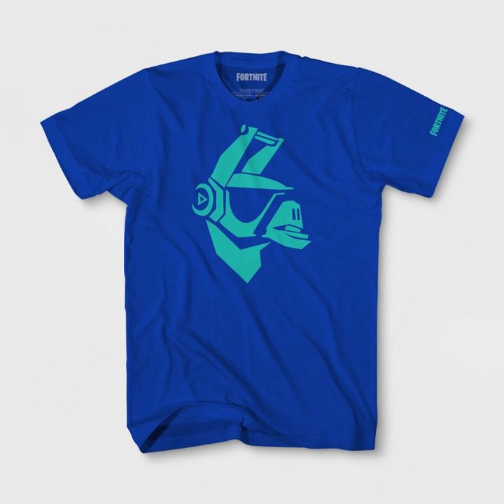 Fortnite Petiteboys' Fornite Dj Yonder Short Sleeve T-shirt - Blue M, Boy's,