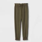 Girls' Jogger Pull-on Pants - Art Class Olive Green