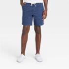 Men's 8 Paw Print Pull-on Shorts - Goodfellow & Co Blue