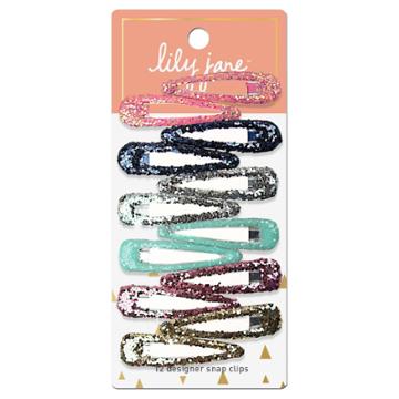 Lily Jane Designer Snap Clips - 12ct,