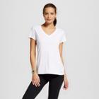 Women's Tech T-shirt White L - C9 Champion