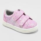Toddler Girls' Kaedence Glitter Sneakers - Cat & Jack Pink