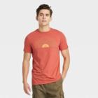 Men's Standard Fit Short Sleeve Crewneck Graphic T-shirt - Goodfellow & Co Red