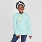 Girls' Long Sleeve Optimist Hoodie - Cat & Jack Blue M, Girl's,