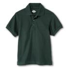 Dickies Boys' Pique Uniform Polo Shirt - Dark Green