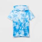 Boys' Short Sleeve Tie-dye Hooded T-shirt - Cat & Jack