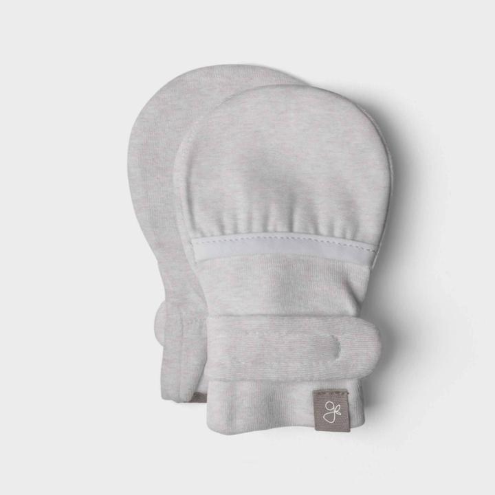 Goumikids Organic Cotton Rayon From Bamboo Storm Mittens - Gray