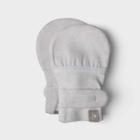 Goumikids Organic Cotton Rayon From Bamboo Storm Mittens - Gray