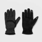 Men's Hybrid Gloves - Goodfellow & Co Black