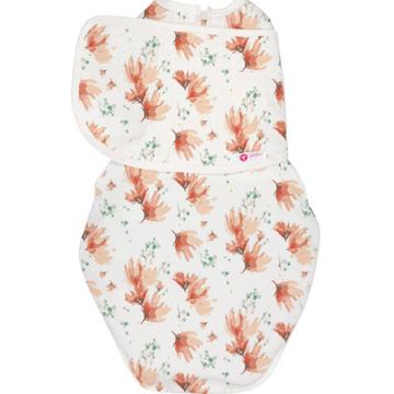 Embe Emb Starter Original Swaddle Wrap - Blush Blossom Watercolor