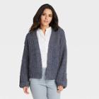 Women's Cardigan - Universal Thread Gray Bubble