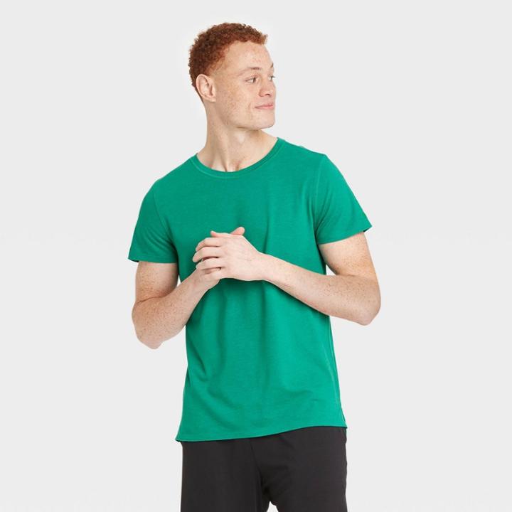 Men's Short Sleeve T-shirt - All In Motion Green