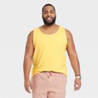 Men's Big & Tall Tank Top - Goodfellow & Co Yellow