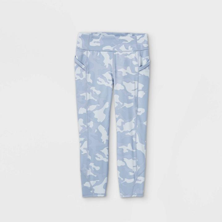 Girls' Side Pocket Cropped Leggings - All In Motion