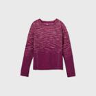 Girls' Seamless Long Sleeve T-shirt - All In Motion Purple