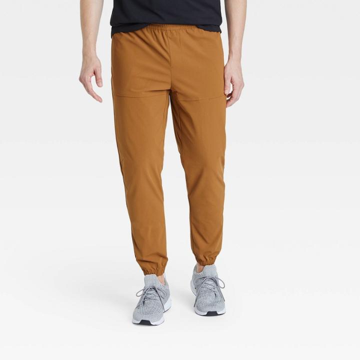 Men's Utility Tapered Jogger Pants - All In Motion Butterscotch