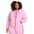 Women's Plus Size Zip-up Hoodie - Lego Collection X Target Pink