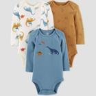 Carter's Just One You Baby Boys' 3pk Multi Dino Bodysuits
