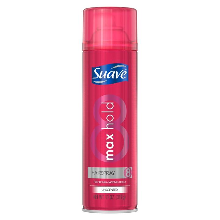 Target Suave Max Hold Unscented Hairspray