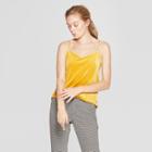 Women's Velour Cami - A New Day Gold