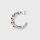 Textured Metal Small Hoop Earrings - A New Day