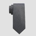 Men's Dobble Neat Tie - Goodfellow & Co Black/white One Size,