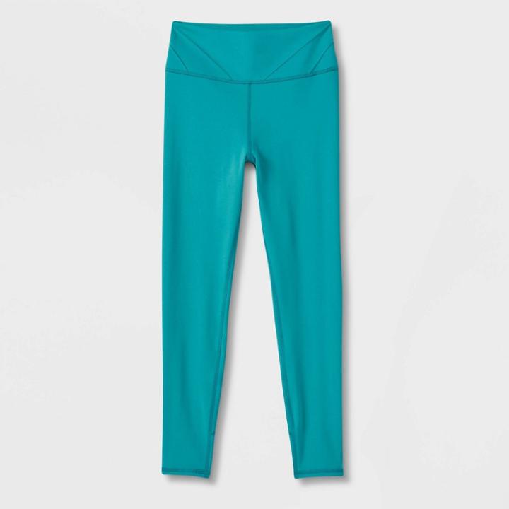 Girls' Fashion Leggings - All In Motion Turquoise Green