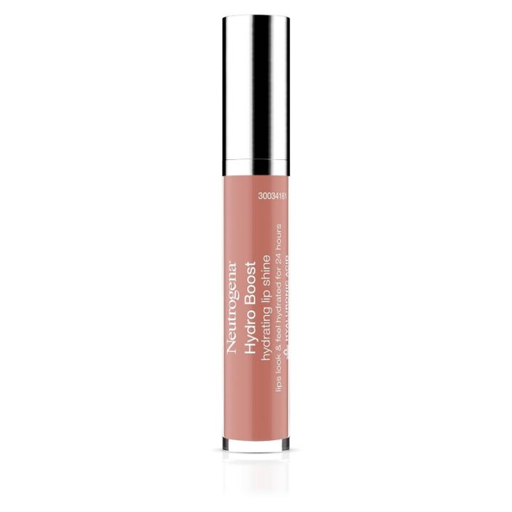 Neutrogena Hydro Boost Hydrating Lip Shine Berry Brown 0.12 Oz, Adult Unisex, Pink Brown