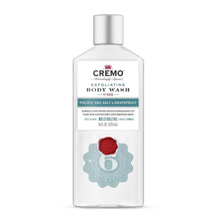 Cremo Exfoliating Body Wash Pacific Sea Salt And Grapefruit