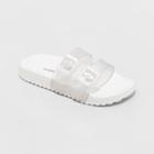 Girls' Marlo Blown Eva Footbed Sandals - Cat & Jack White