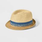 Baby Boys' Striped Fedora Hat - Cat & Jack Newborn, One Color