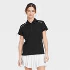 Women's Polo T-shirt - All In Motion Black