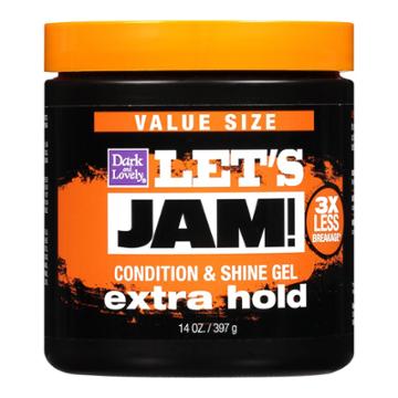 Let's Jam! Conditioning & Shine Extra Hold Styling Hair Gel