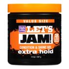 Let's Jam! Conditioning & Shine Extra Hold Styling Hair Gel