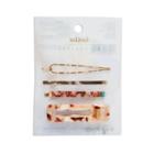 Scunci Collection Bobby & Salon Clips - Pink Tort