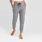Women's Cotton Fleece Jogger Pants - All In Motion Dark Gray