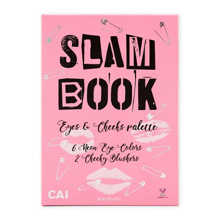 Cai 8 Color Slam Book Eye Shadow Palette - 0.55oz,