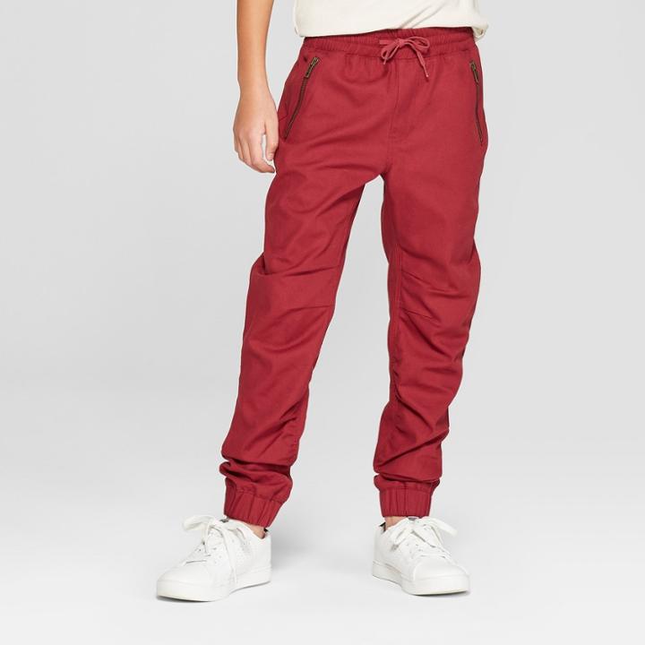 Boys' Ruched Inseam Slim Jogger Pants - Art Class