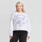 Grayson Threads Women's Plus Size Forever 1994 Long Sleeve Cropped T-shirt (juniors') - White 1x, Women's,