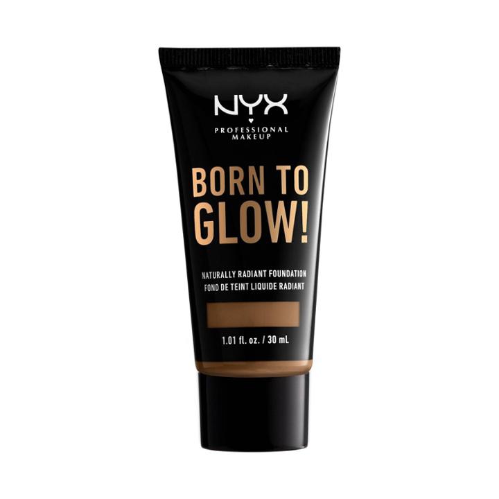 Nyx Professional Makeup Born To Glow Radiant Foundation Deep Sable