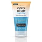 Neutrogena Deep Clean Invigorating Foaming Face Scrub - 4.2 Fl Oz, Adult Unisex